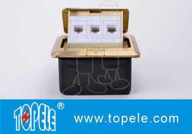 OEM المقابس المقابس مربع لوحة النحاس / الألومنيوم المستديرة سبائك POP Up النوع