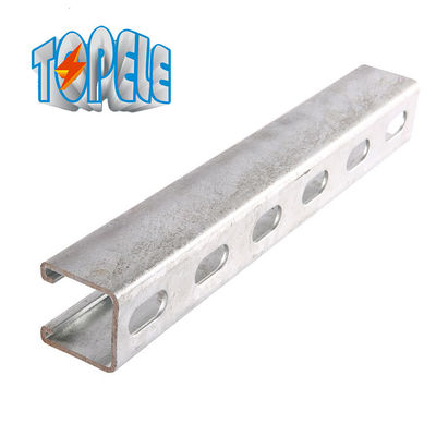 Hdg 41 × 41 ملم القناة Unistrut من الفولاذ المقاوم للصدأ