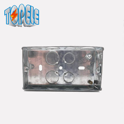 0.6ملم Bs4662 2 عصابة 25ملم فلش المعدنية الصندوق الصلب