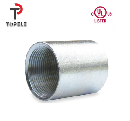 طبقة الزنك الصلب المغلف IMC التوصيل القناة المتداخلة 1/2 "إلى 4"