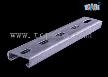 HDG الأسود المفتوحة العادية Strut Unistrut القناة لدعم الأنابيب 41X 41MM