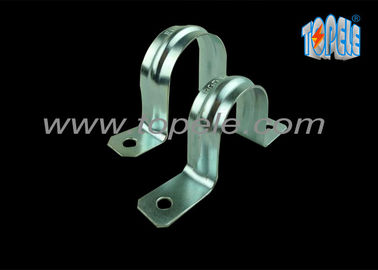 UL Standard 1/2&quot; - 4&quot; Pre- Galvanized Two Hole Strap للأنابيب الكهربائية