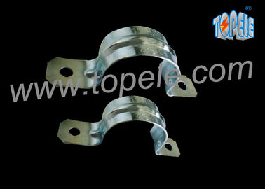UL Standard 1/2&quot; - 4&quot; Pre- Galvanized Two Hole Strap للأنابيب الكهربائية