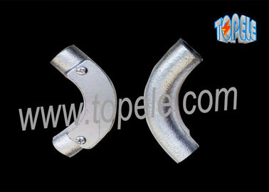 BS4568 أنابيب الفولاذ المغلفة القناة الحديدية قابلة للتلاعب تقاطع المرفق 20mm / 25mm