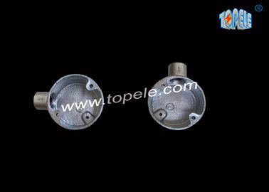 BS4568 صب أدوات الأنابيب الحديدية قابلة للتلاعب / 25mm صندوق واحد الاتجاه المتحرك المسالك الحديدية / صندوق قناة
