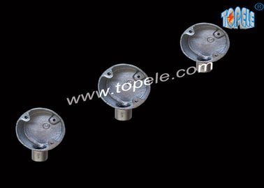 BS4568 صب أدوات الأنابيب الحديدية قابلة للتلاعب / 25mm صندوق واحد الاتجاه المتحرك المسالك الحديدية / صندوق قناة