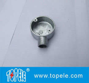 TOPELE BS4568 / BS31 الحديد الصلب / الألومنيوم وجهة واحدة محطة الموصلات الكهربائية مربع التقاطع الدائري