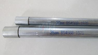 أنابيب المعدن الكهربائية والفولاذ المغلف BS4568 الأنابيب GI