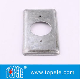 TOPELE 20C3 غطاء فولاذي مستقيم كهربائي 4 "* 2" ، مع 1/2" ضربة ضربية