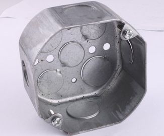 TOPELE 54171 ، 4 ′′ ثمانية الأطراف الفولاذية الصناديق الكهربائية المصنعة ، 2-1/8 &quot;عميقة ، 1/2 بوصة Knockou