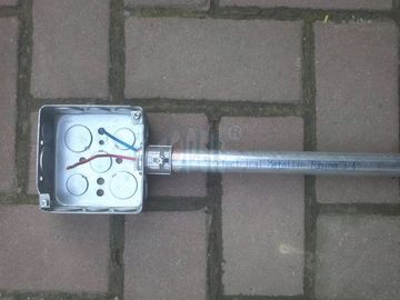 TOPELE 4 ′′ الصلب المغلف مربع القناة الكهربائية الصندوق المعدني، 52151-1/2 &quot;&amp; 3/4&quot;
