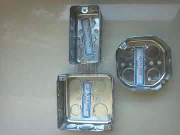 TOPELE 4 ′′ الصلب المغلف مربع القناة الكهربائية الصندوق المعدني، 52151-1/2 &quot;&amp; 3/4&quot;
