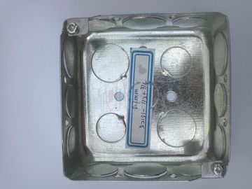 TOPELE 4 ′′ الصلب المغلف مربع القناة الكهربائية الصندوق المعدني، 52151-1/2 &quot;&amp; 3/4&quot;