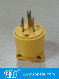 3pin 125V WS U44A أمريكا الجنوبية سدادة ومقبس GFCI مع OEM / ODM