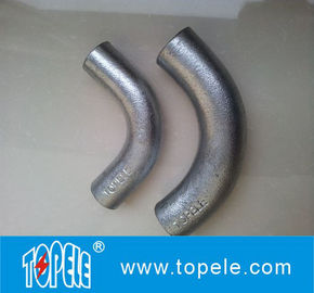 BS4568 أدوات التوصيل 20mm، 25mm الملائمة الحديد الكوع الصلب ، 90 درجة