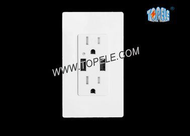 شاحن USB ذكي عالي السرعة 15A التلاعب - منفذ مقاوم للاستخدام الداخلي فقط