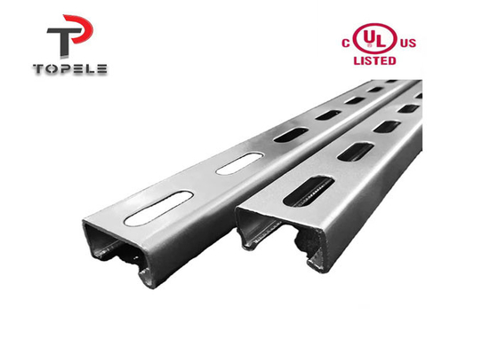 غاليفانيزيشن عميق Unistrut قناة متقطعة Strut 41X 41MM