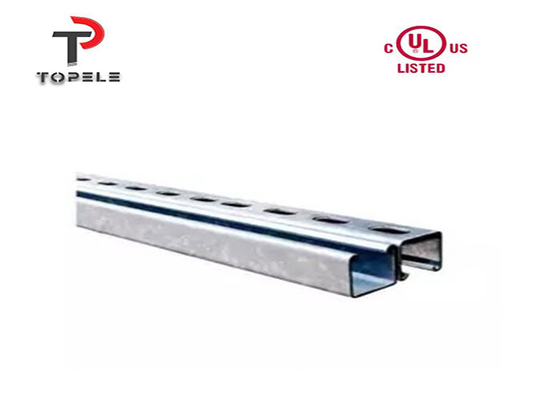 غاليفانيزيشن عميق Unistrut قناة متقطعة Strut 41X 41MM