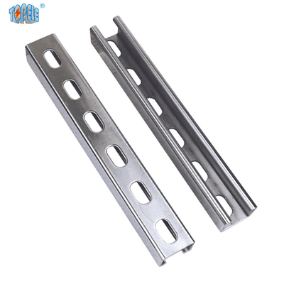 تراجع الساخنة المجلفن عادي / قناة تبختر مشقوق 41X41X2.5mm