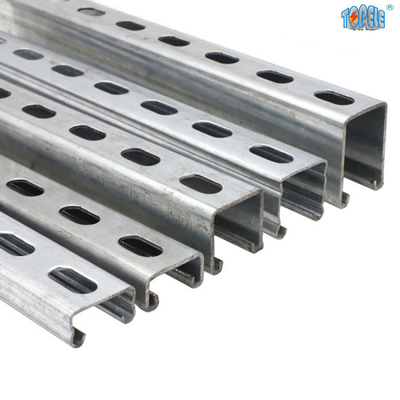 تراجع الساخنة المجلفن عادي / قناة تبختر مشقوق 41X41X2.5mm