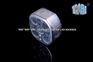 TOPELE 54151 / 54161 / 54171 مربع الفولاذ المغلف مربع منفذ ثمانية الأطراف مربع قنوات كهربائية