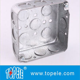 TOPELE 52151 / 52161 / 52171 صندوق منفذ كهربائي مربع من الفولاذ المغلف