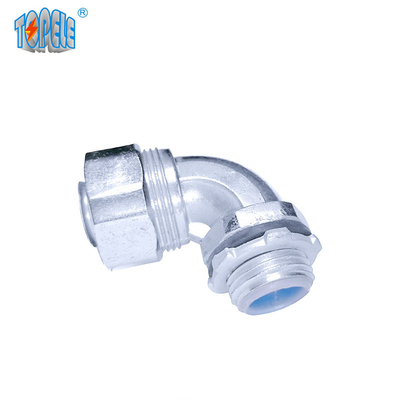 السائل Tight Quincunx Head Zinc 90 درجة زاوية موصل IEC قياسي