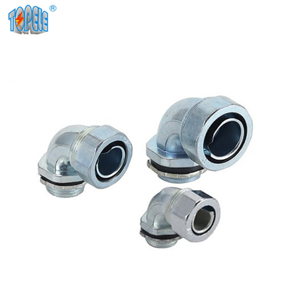 السائل Tight Quincunx Head Zinc 90 درجة زاوية موصل IEC قياسي
