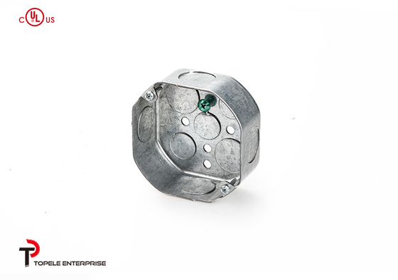0.6mm، 0.8mm سمك 4  X2  مربع / ثمانية الأطراف صندوق مفيد، صناديق الكهرباء والغلافات