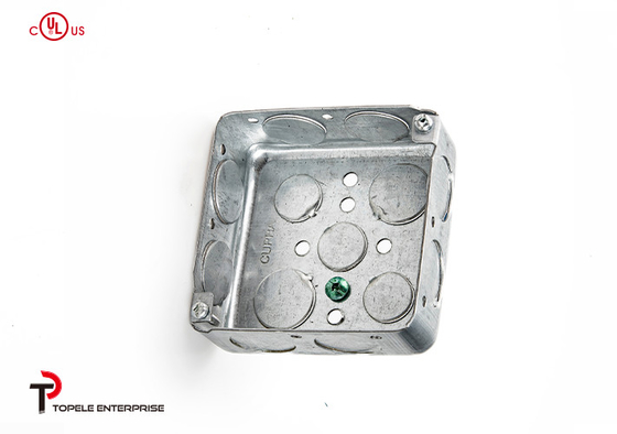 0.6mm، 0.8mm سمك 4  X2  مربع / ثمانية الأطراف صندوق مفيد، صناديق الكهرباء والغلافات