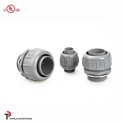 1/2 "3/4" 1 "سائل ضيق موصل مستقيم قناة مرنة مع PVC