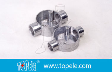 TOPELE 25MM مربع التقاطع الألومنيوم المغلف بالحر / مربع قناة معدنية مع معايير BS4568 /