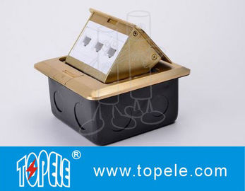OEM المقابس المقابس مربع لوحة النحاس / الألومنيوم المستديرة سبائك POP Up النوع
