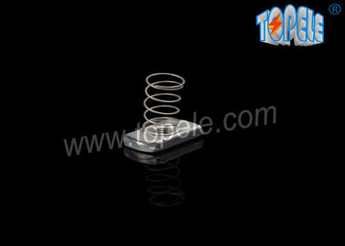 M6 M8 M10 M12 قناة Unistrut الغالبية الزنك المقوى الفولاذ العضلة الربيعية