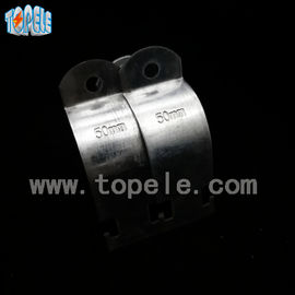 مشابكات أنابيب الفولاذ المتوافقة مع ISO UL 16MM - 50MM ، قناة القوة / مشابكات أنابيب القوة