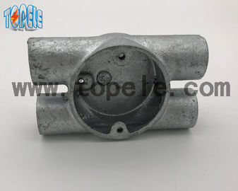 BS4568 أدوات التوصيل الكهربائية Twin Through Way H مربع حديدي قابل للتلاعب 20mm -32mm