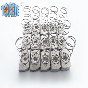 الفولاذ المسبق المصنوع من الصلب المسبق M6 Long Spring Channel Nut