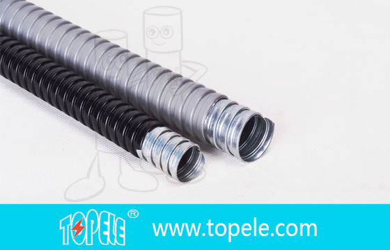 PVC مغلفة 3/8'-4'' 100mm قناة الصلب المرن