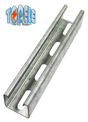 Hdg 41 × 41 ملم القناة Unistrut من الفولاذ المقاوم للصدأ