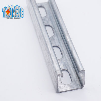 القناة العادية 3mtr Unistrut 41 X 41MM 41 X 21MM