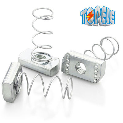 الصلب المقوى بالزنك M6 M8 M10 M12 قناة Unistrut