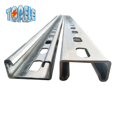 1 - 5/8 واحد 10 أقدام الفولاذ Unistrut القناة