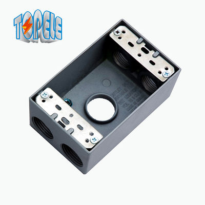1 عصابة 3 ثقوب 3/4 بوصة IP67 الصناديق الكهربائية ضد الطقس