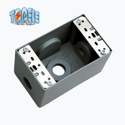 1 عصابة 3 ثقوب 3/4 بوصة IP67 الصناديق الكهربائية ضد الطقس