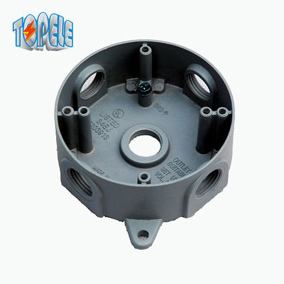مربع ألومنيوم دائري IP65 الصندوق الخارجي المقاوم للطقس