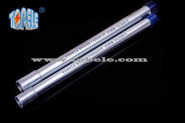 قناة الصلب المغلف BS4568 / BS4568 TUBE / GI PIPE مع غطاء حماية