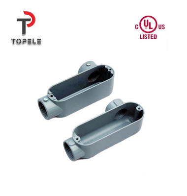 1/2 " UL قائمة جسم قناة صلبة LL / LR / LB / C / T نوع الألومنيوم نوع NTP