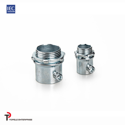 25 مم 32 مم IEC 61386 Emt رابط مجموعة المسمار نوع الفضة الزنك