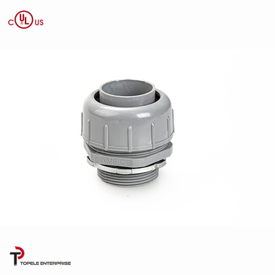 1/2 "3/4" 1 "سائل ضيق موصل مستقيم قناة مرنة مع PVC